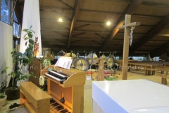 Trio les Chants du Gong Orchestra Concert gongs et orgues - Piquey - Cap Ferret12 02 2017 027