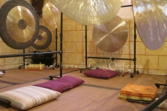 Trio les Chants du Gong Orchestra Concert gongs et orgues - Saint-Martin La Caussade 15 08 14 013